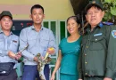 Thả rùa núi vàng và trăn gấm về tự nhiên ở Cù Lao Chàm